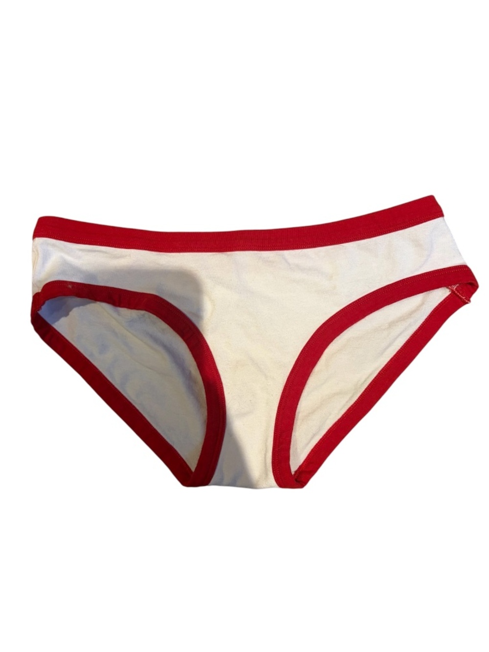 Love is Enough Red and White Panties | Size Small
